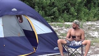 Raw Camping Fun with Antonio`s Big Bareback Cock!