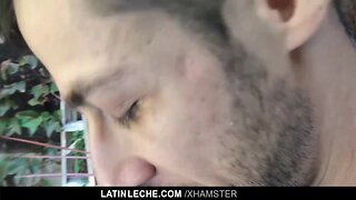 LatinLeche - Two hotel strangers agree to fuck on cam for ca