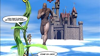 WANK & BEANSTALK 3DGay Cartoon Comic Gay Famous Fairy Tale