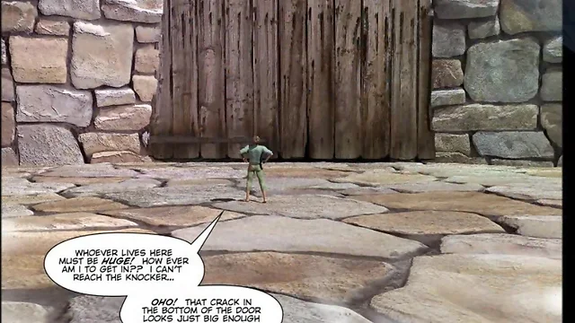 WANK & BEANSTALK 3DGay Cartoon Comic Gay Famous Fairy Tale
