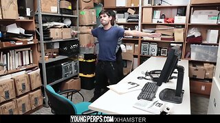 YoungPerps - Petite guy punished for shoplifting