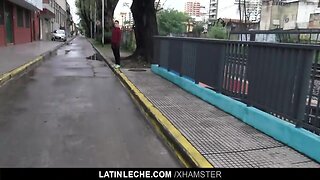 LatinLeche - Straight Dudes Wank Off With Each Other