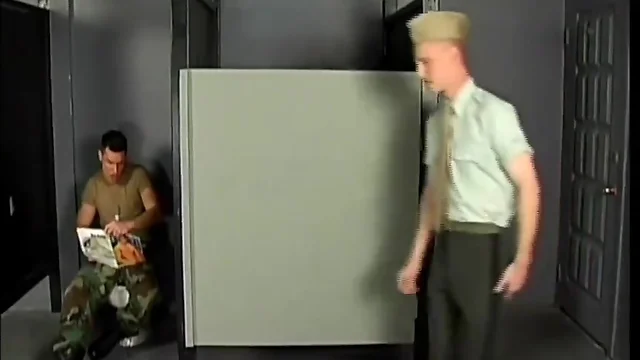 Wild Group Sex at the Military`s Glory Hole