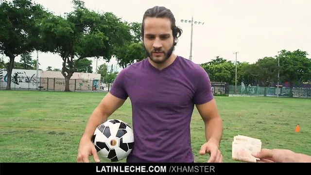 LatinLeche - Straight Soccer Lad Gay For Pay