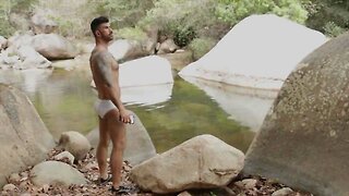 Muscle Hunks Get Hot & Heavy Outdoors: Gay Porn Video