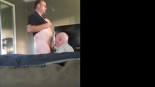 Visited by ginger grandpa