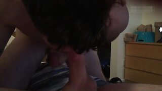Old Daddy Bareback Licking and Fucking Young Twink