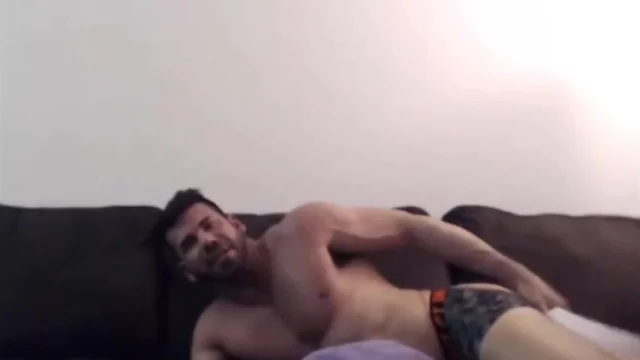 Muscular Hunk with Big Cock on Webcam: Ready to Make You Cum!