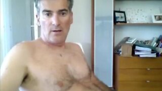 french grandpa strips down and bursts up