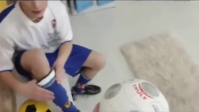 Sporting Teenager Gives his Butt.