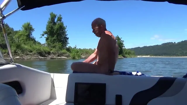 Jerking on the boat