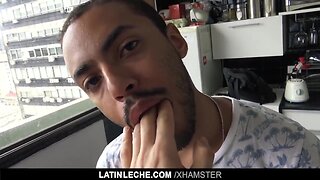LatinLeche - Latino Teenager Used to Suck Dick