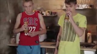 Gay Teenager invites neighbour in for more than a drink.