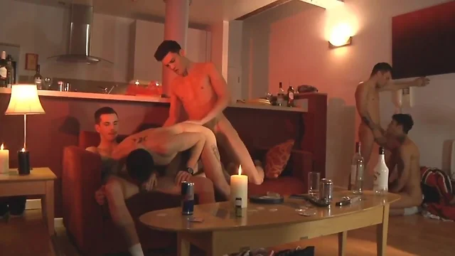 Gay Barebacking Party Teens