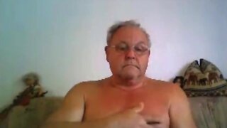 Intimate Look at Hot Daddy`s Solo Masturbation