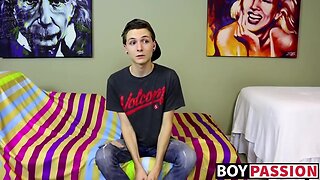 Hot Twink Boy Crush: Mutual Pleasure & Masturbation