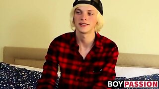 Boy blondie kayden shares his solo adventure with everyone