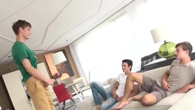 3 balkan students having bare hot fun