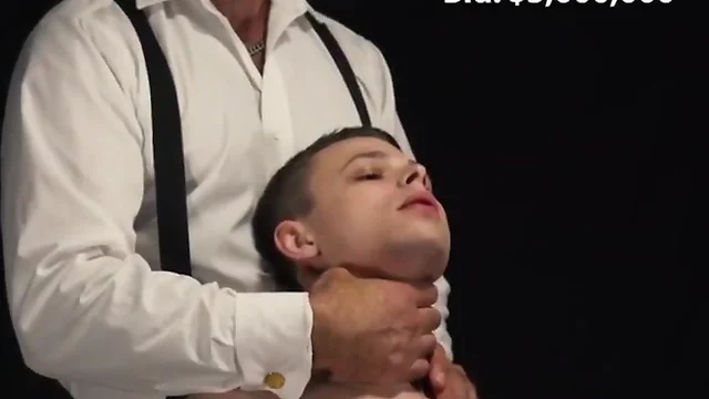 Teen teenager sold and dominated by grandpa