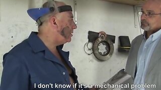 My mechanic lubricates my ass