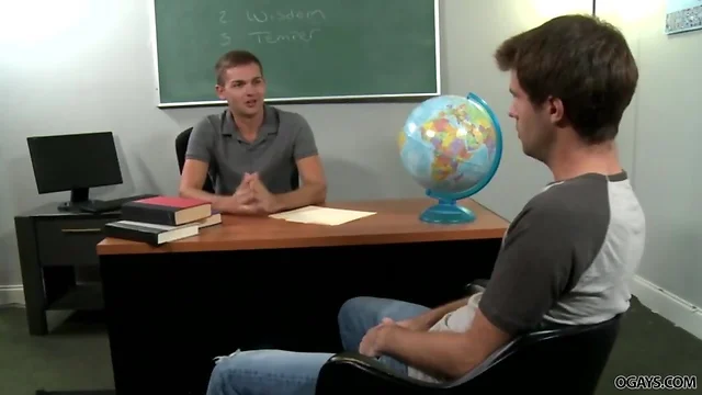 Homo teacher loves man-sized-sized prick