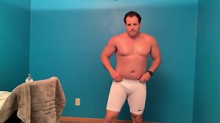 HD Hunk Striptease and Masturbation: Big Cock and Muscle on Webcam