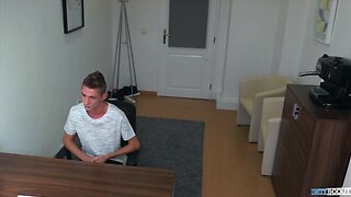 Passionate Anal and Blowjob Action: Hunk & Twink Heat Up HD Video