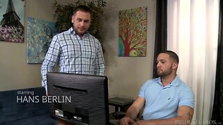 Menover30 hairy euro dad connects with stud latino
