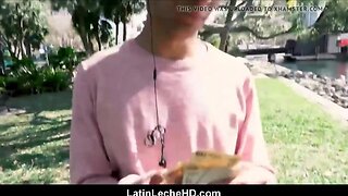 Teenage straight latino boy fucked by gay guy for cash pov