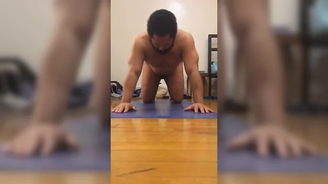 Naked Yoga: HD Videos of Me Stretching & Exercising