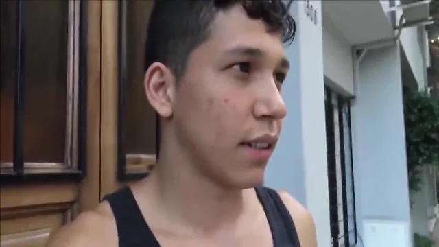 Teenage straight latin fucks gay filmmaker for money!!