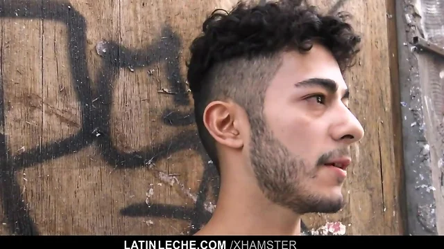 Latinleche - lovely latin hipster gets a sticky jizz facial