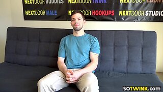 Hot guy gets penis sucked for an audition