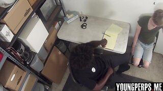 Young perp gets his first anal by Officer