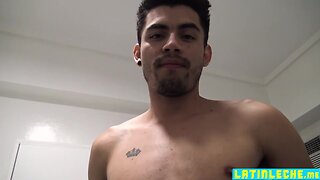 Hunk without condoms rides latinos not cut dick