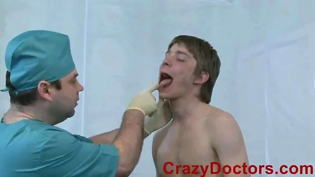 Skinny Twink Doctor`s Steamy Masturbation Session - HD Video