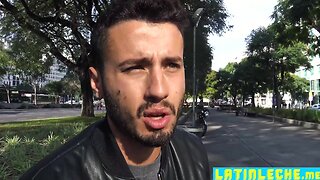 Brazilian straight guy goes gay for pay