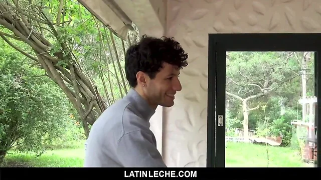 Latinleche - nice teenager gets his anus plowed by three guys