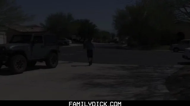 Familydick - mailman fucks a neighborhood twink with his stepdad