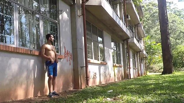 Two guys outdoor