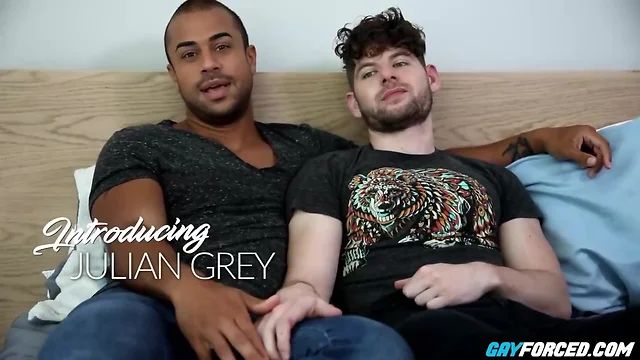 Interracial gay meeting hardcore couple