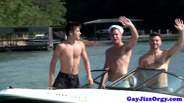 Gay sailor outside fuck fest with chip teen
