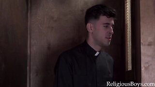 Confessing leads to pounding priest
