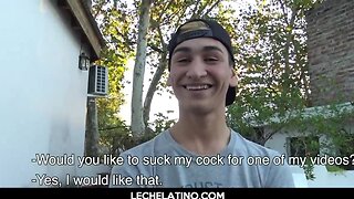 Lovely teen latino young gets anus knocked off with no condoms for a few