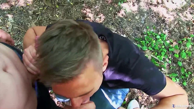 Rough Outdoor Scene: Czech Hunter Gets His Ass Fucked & Rimming!