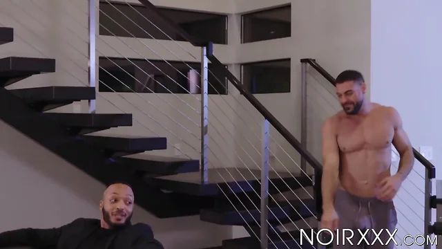 Dillon diaz and ricky larkin barebacking after wet foreplay