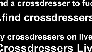 I like getting my cross dresser bum hammered while crossdressing