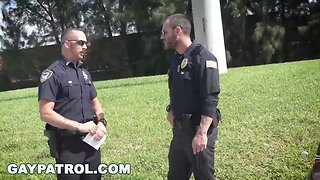 Wild Raceplay Scene: Gang of Thugs in Uniform Engage in Anal, Blowjob & Group Action