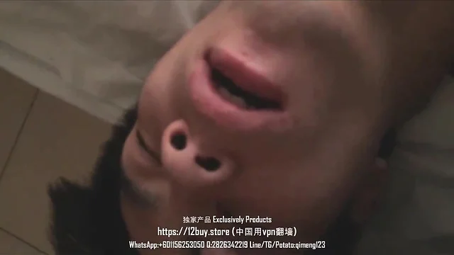 Sleeping Asian Student Wakes Up to Handsome Chinese Handjob & Anal!
