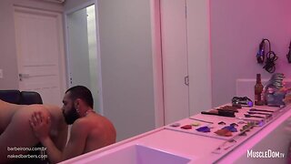 Masculina`s Unforgettable Barbershop Anal Massage: POV Fetish Fantasy